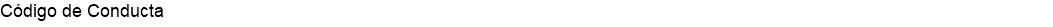 Código de Conducta 